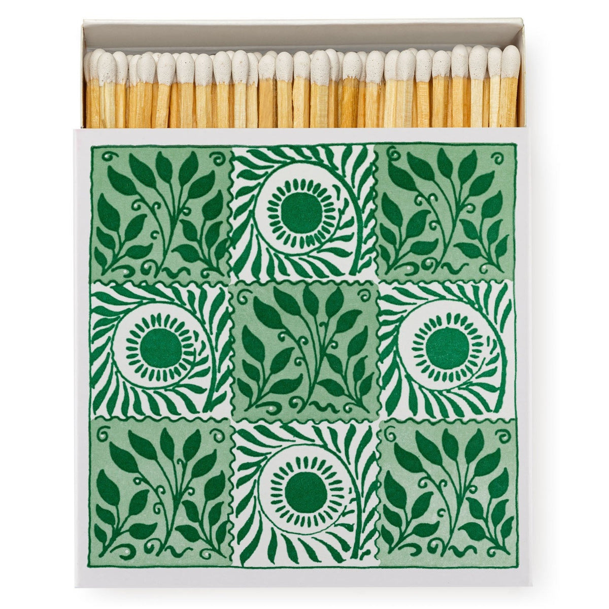 Luxury Oversized Matches ~ Tiles Green