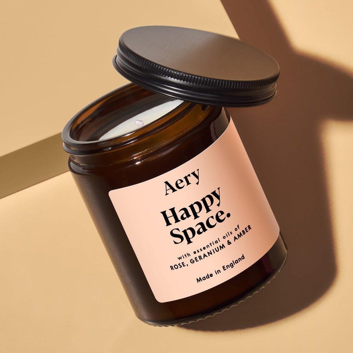 Happy Space ~ rose, geranium, amber