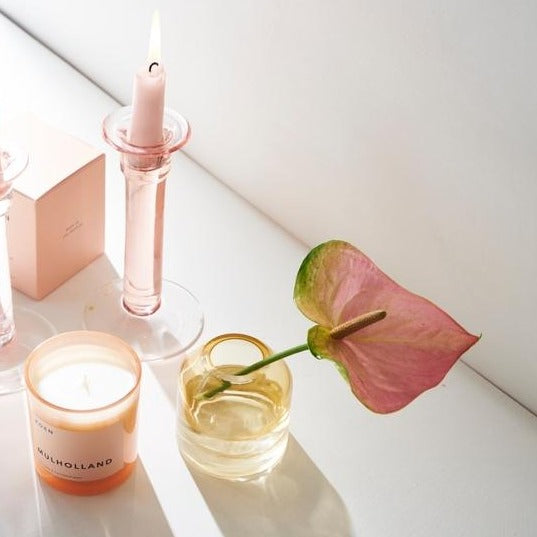 Mulholland ~ hinoki, amber, suede, incense, clove