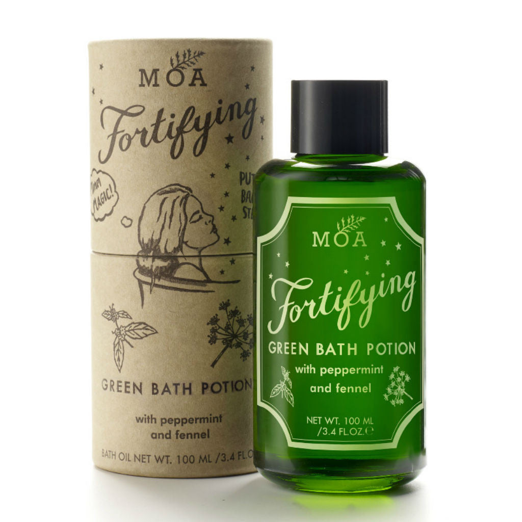 Magic Organic Apothecary - MOA - Fortifying Green Bath Potion from Wick Candle Boutique
