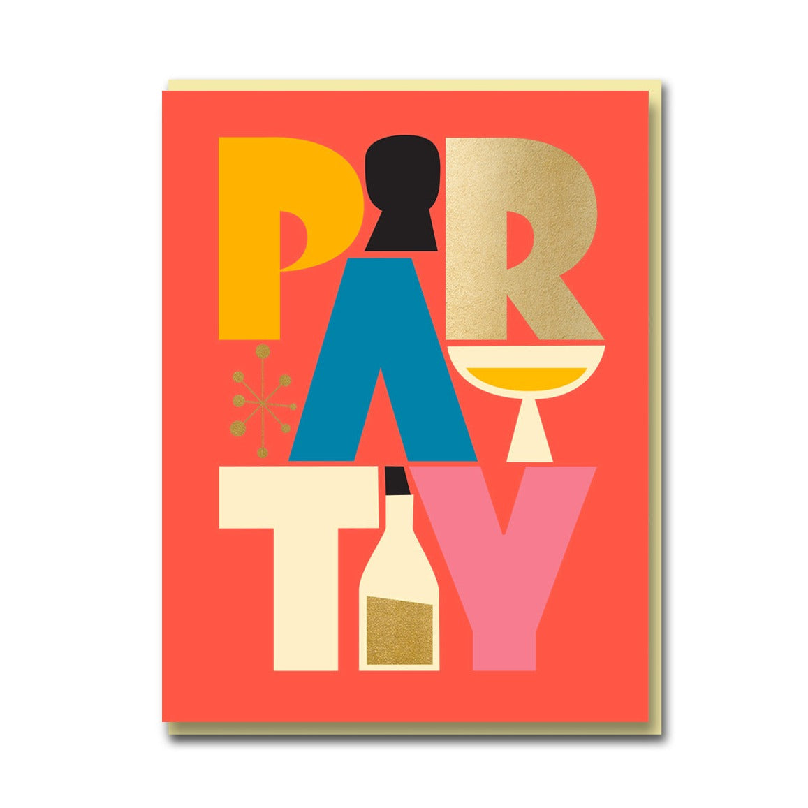 Party Type Greeting Card