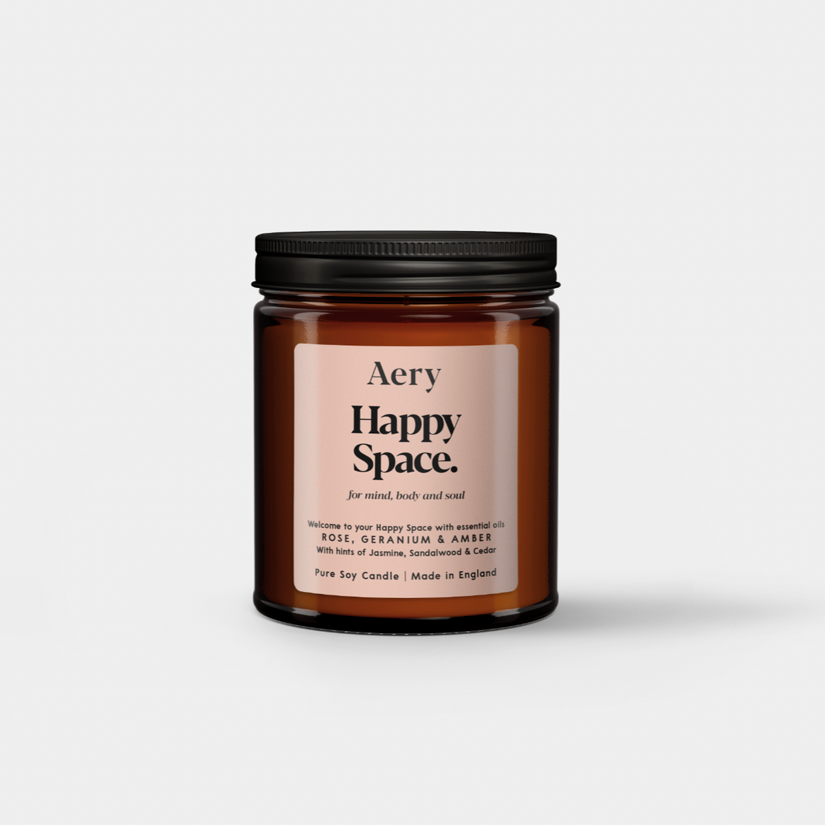 Happy Space ~ rose, geranium, amber