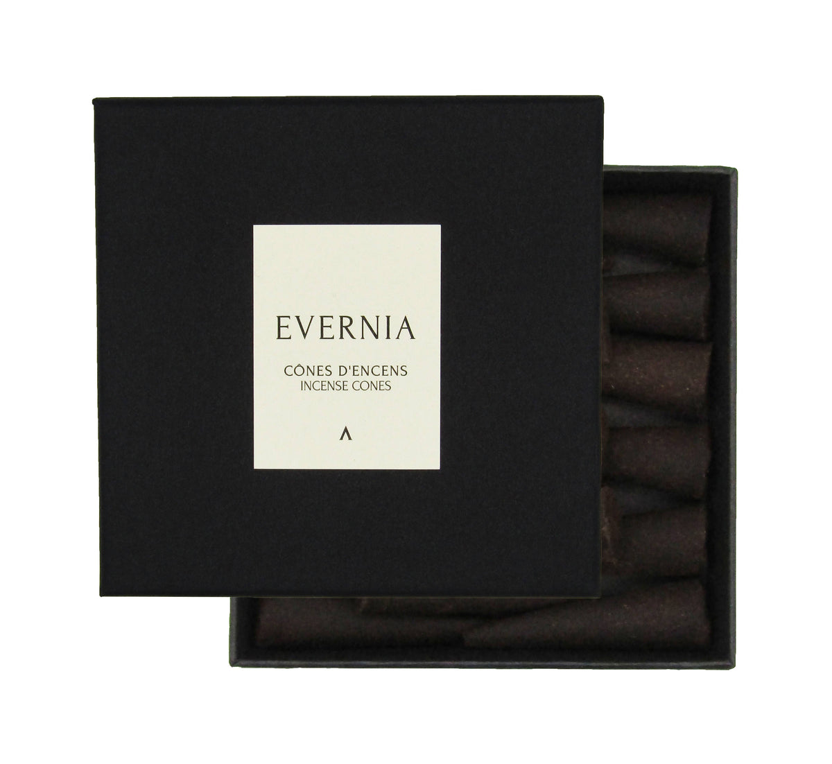 Evernia Incense Cones ~ bergamot, oakmoss absolute