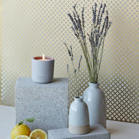 Riviera ~sea salt, rosebud, lavender, lemon, driftwood
