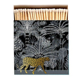 Luxury Oversized Matches ~ Cheetah Black