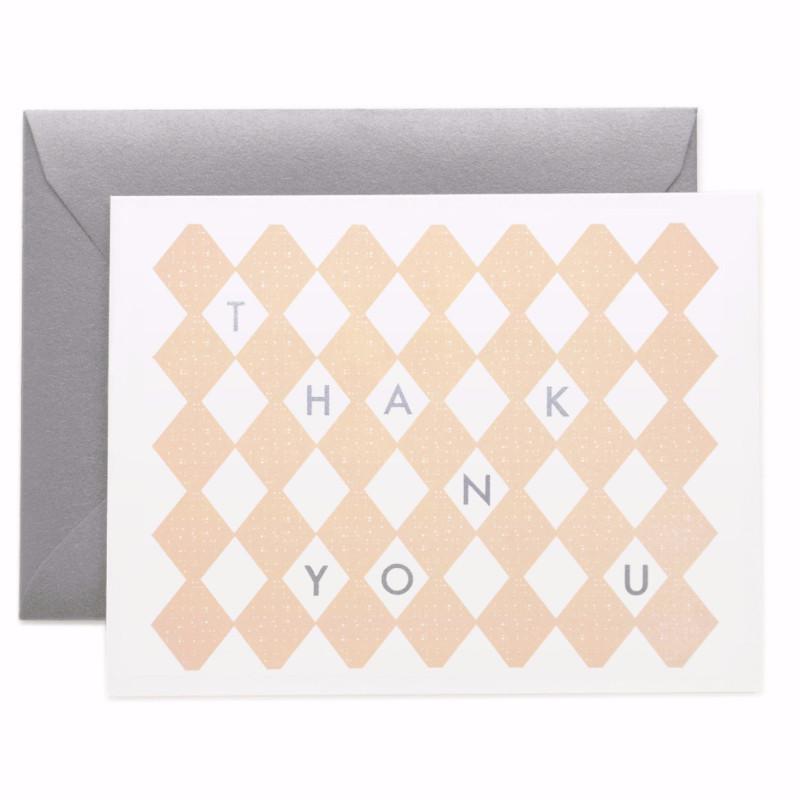 Thank You Blush Card