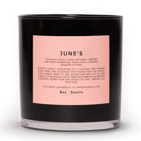 June's  ~ bergamot, cassis, anise, coriander, daffodil, tonka