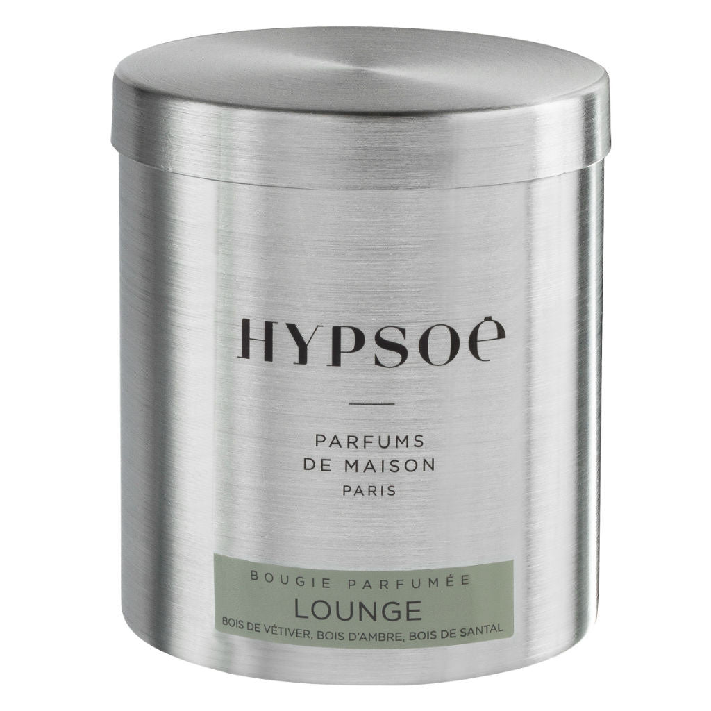 Hypsoé candle ~ Lounge ~ vetiver wood, amber wood, sandal
