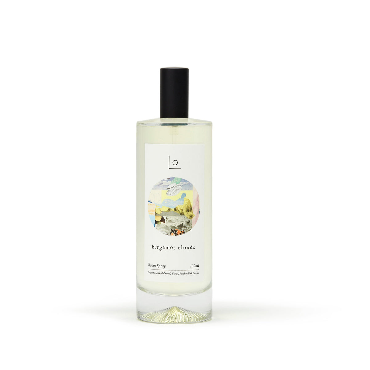 bergamot clouds room spray ~ bergamot, sandalwood, violet, patchouli, incense