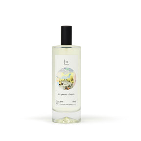 bergamot clouds room spray ~ bergamot, sandalwood, violet, patchouli, incense