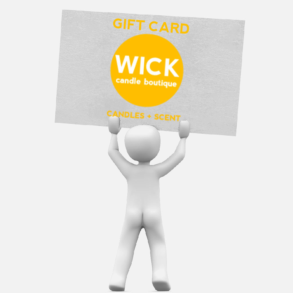 gift card from Wick Candle Boutique Brighton & Hove