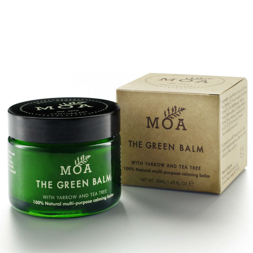 The Green Balm from MOA the Magic Organic Apothecary at Wick Candle Boutique